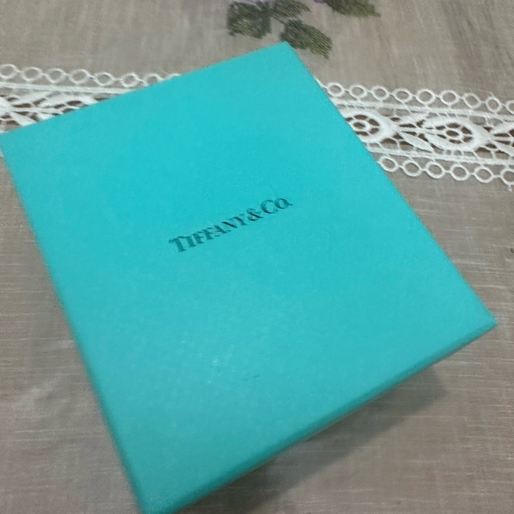 🩵 TIFFANY & CO 🩵OPEN HEART PENDANT STERLING SILVER AND 18K GOLD - Picture 6 of 14